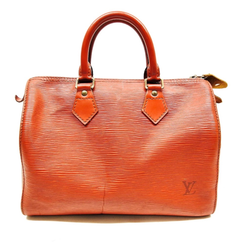Louis Vuitton LV Hand Bag  Speedy 25 Brown Epi